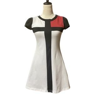 Karlie Retro Mini Dress - Size S